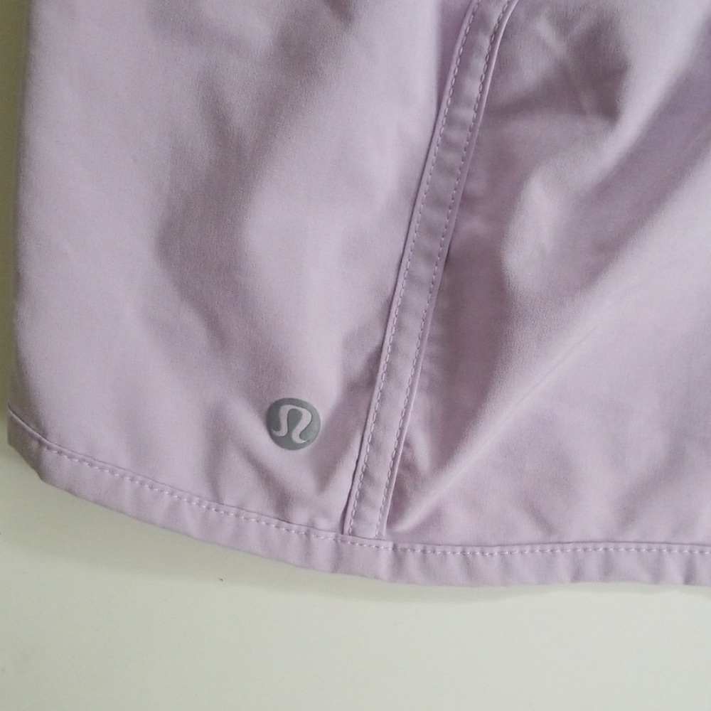 LULULEMON pretty purple tracker shorts - Picture 5 of 6